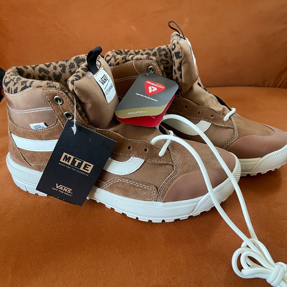 Vans Ultra Range Cheetah High-Top Sneakers